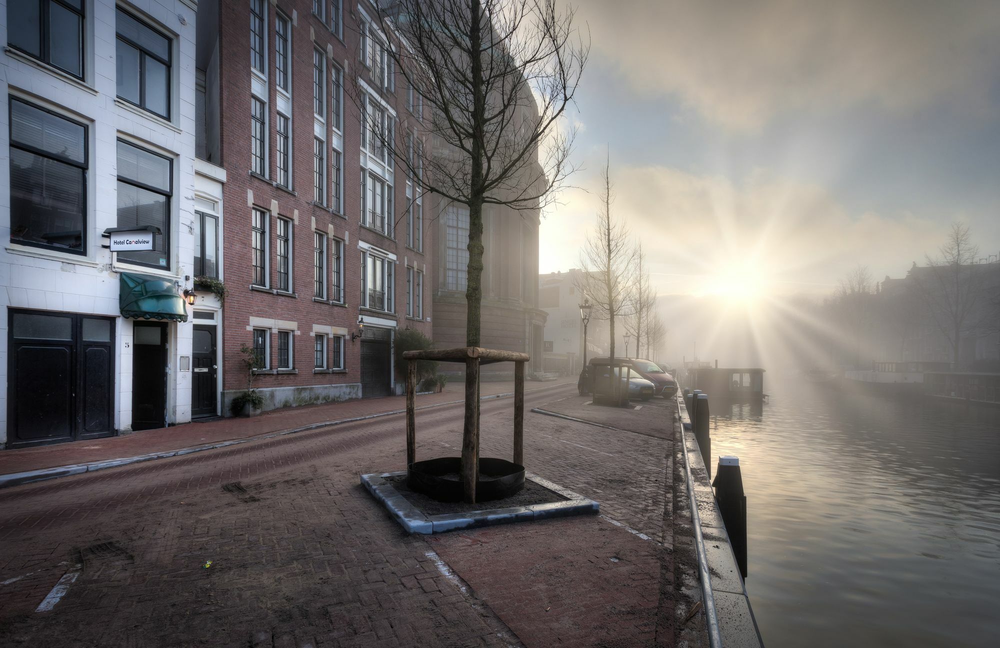 Hotel Canal View Amsterdam Exterior foto