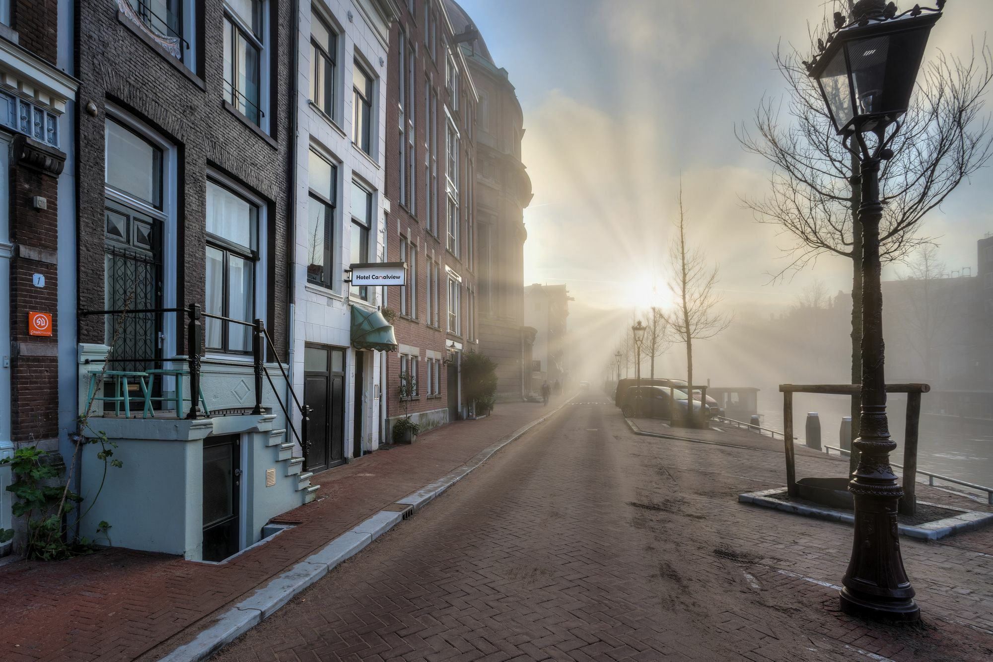 Hotel Canal View Amsterdam Exterior foto
